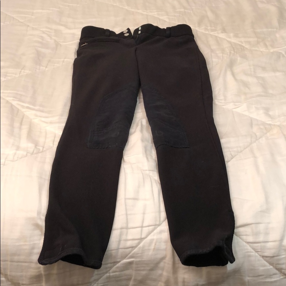 Tuff Rider Black Knee Patch Breeches